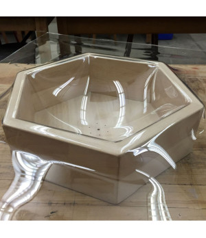 GPPS polistireno plokštė 2mm, skaidri