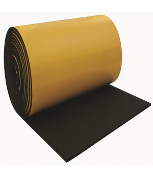 Mikroporinė guma 20x1000x2000 mm (A) juoda (lipni) OC