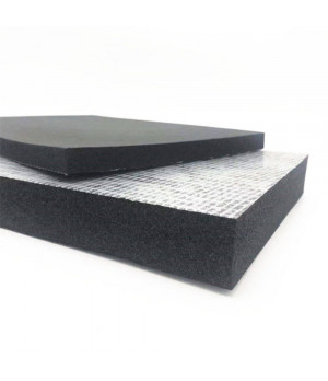 Mikroporinė guma 40x1000x2000 mm (A) juoda (lipni) OC