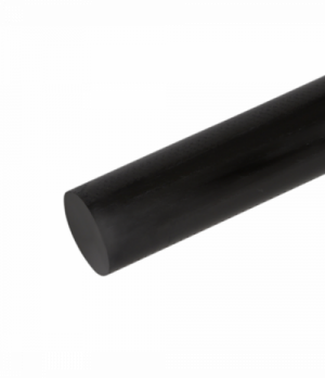 POM poliacetalis 65x1000 mm juodas