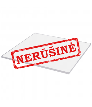 Poliesteris A-PET 1 mm skaidrus antirefleksinis (nerūšinė)