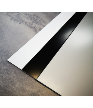 Aliuminio kompozito plokštė 3x1220x3100mm, balta