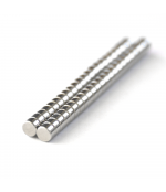 Neodimio magnetas 4x1.7 mm N35 apvalus