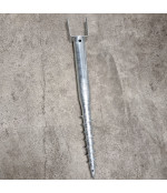 Sraigtinis polis pamatams U 81x685 mm M12 HDG