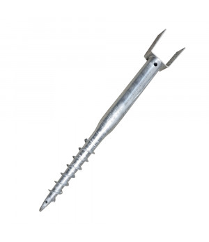 Sraigtinis polis pamatams U 101x885 mm M12 HDG