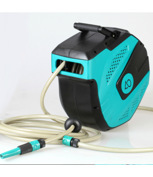 PVC laistymo žarna 13mmx30 m su automatine rite