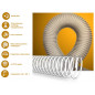 Žarna su PVC spirale 180mm