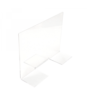 Skirtukas iš organinio stiklo 4mm 270x338mm - skaidrus