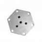 Sraigtinis polis pamatams M 68x1000 mm M12 HDG