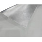 Stiklo audinys dengtas aliuminio folija 0.43x1500 mm