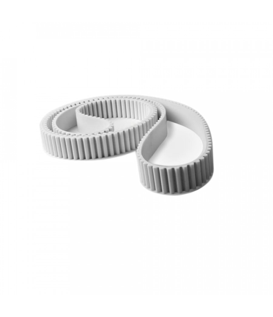 Sinchroninis diržas PU T5 575 60 + PU geltonas 4 mm Bode