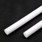 PTFE fluoroplastas 10x1000 mm baltas