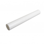 PTFE fluoroplastas 10x1000 mm baltas
