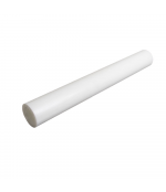 PTFE fluoroplastas 10x1000 mm baltas