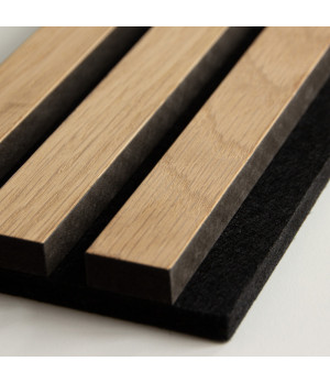 Akustinė plokštė - natūralaus ąžuolo spalvos