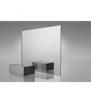 PMMA organinio stiklo plokštė 3x2030x3050 mm, FABBACK veidrodinis sidabras