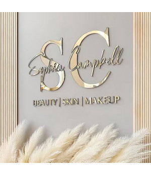 PMMA organinio stiklo plokštė 3x2030x3050 mm, FABBACK veidrodinis auksas