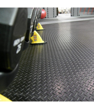 Guminis sujungiamas kilimėlis 16x914x914 mm Rifliuotas