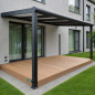 Išskirtinė aliuminio stoginė terasai Išskirtinė aliuminio stoginė terasai
