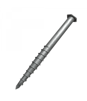 Sraigtinis polis pamatams M 68x120x1500 mm HDG