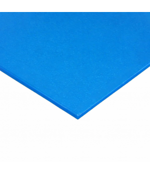 PU poliuretanas 45x1000x2000 mm Sh90 mėlynas