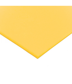 PU poliuretanas 50x1000x2000 mm Sh75 geltonas