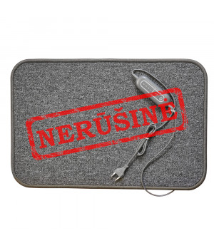 Elektrinis šildantis kilimėlis kojoms 500x700 mm su temp. reguliatoriumi