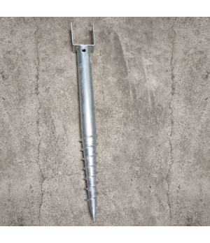 Sraigtinis polis pamatams U 70x100x1300 mm HDG