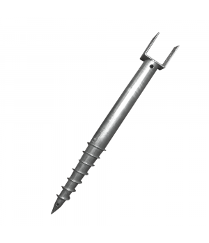 Sraigtinis polis pamatams U 70x100x1300 mm HDG EKSTRA