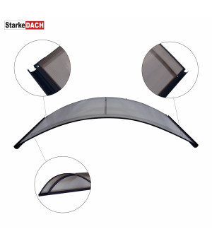 Stogelis Starkedach R-160, arkinis 6x1000x1600 mm rudas /pilkas
