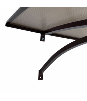 Stogelis Starkedach L-160, lenktas 6x1000x1600 mm ruda konstrukcija, tonuota danga
