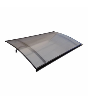 Stogelis Starkedach L-160, lenktas 6x1000x1600 mm ruda konstrukcija, tonuota danga