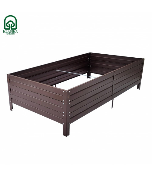 Pakelta lysvė KLASIKA GARDEN 1500x750x300 mm ruda