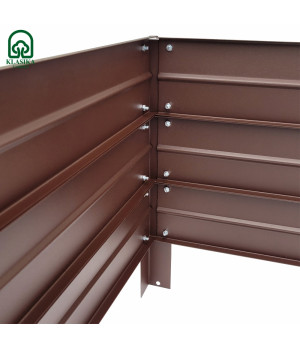 Pakelta lysvė KLASIKA GARDEN 1500x750x300 mm ruda