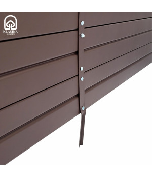 Pakelta lysvė KLASIKA GARDEN 1500x750x300 mm ruda