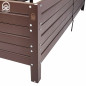 Pakelta lysvė KLASIKA GARDEN 1500x750x300 mm ruda Pakelta lysvė KLASIKA GARDEN 1500x750x300 mm ruda