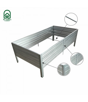 Pakelta lysvė KLASIKA GARDEN 1500x750x300 mm cinkuota
