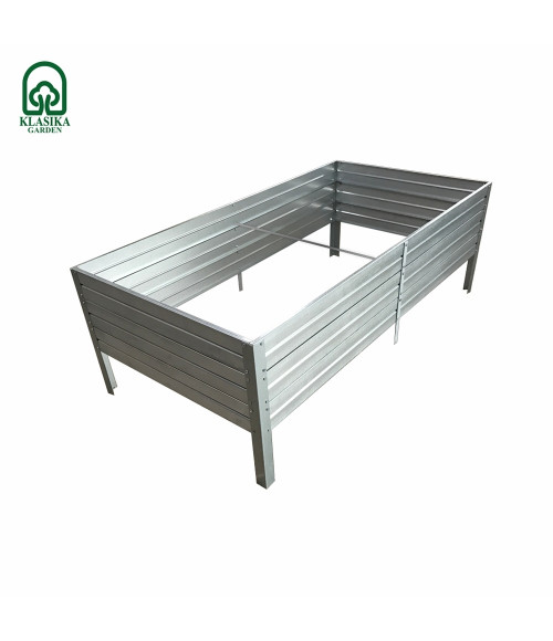 Pakelta lysvė KLASIKA GARDEN 1500x750x300 mm cinkuota