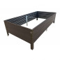 Pakelta lysvė Klasika Woodlook 1500x750x300 mm, ruda Pakelta lysvė Klasika Woodlook 1500x750x300 mm, ruda