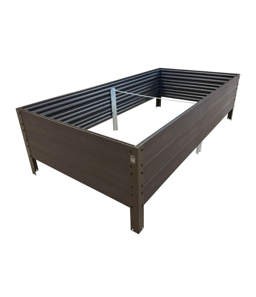 Pakelta lysvė Klasika Woodlook 1500x750x300 mm, ruda