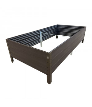 Pakelta lysvė Klasika Woodlook 1500x750x300 mm, ruda