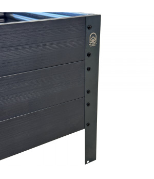 Pakelta lysvė Klasika Woodlook 1500x750x300 mm, pilka