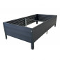 Pakelta lysvė Klasika Woodlook 1500x750x300 mm, pilka