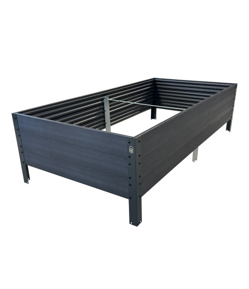 Pakelta lysvė Klasika Woodlook 1500x750x300 mm, pilka