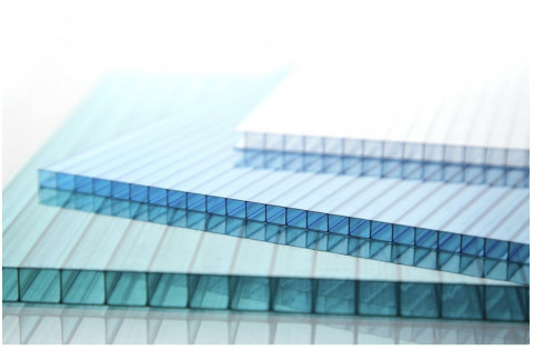 Kanalinio polikarbonato montavimas